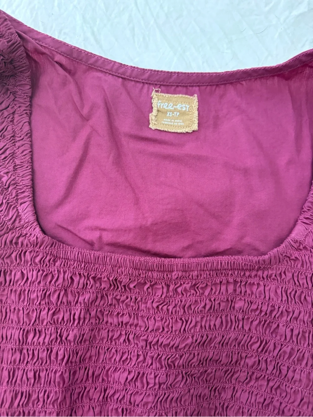 Free People Free-st ‘Tropical Vibes Top’ in Color ‘Sweetheart’
